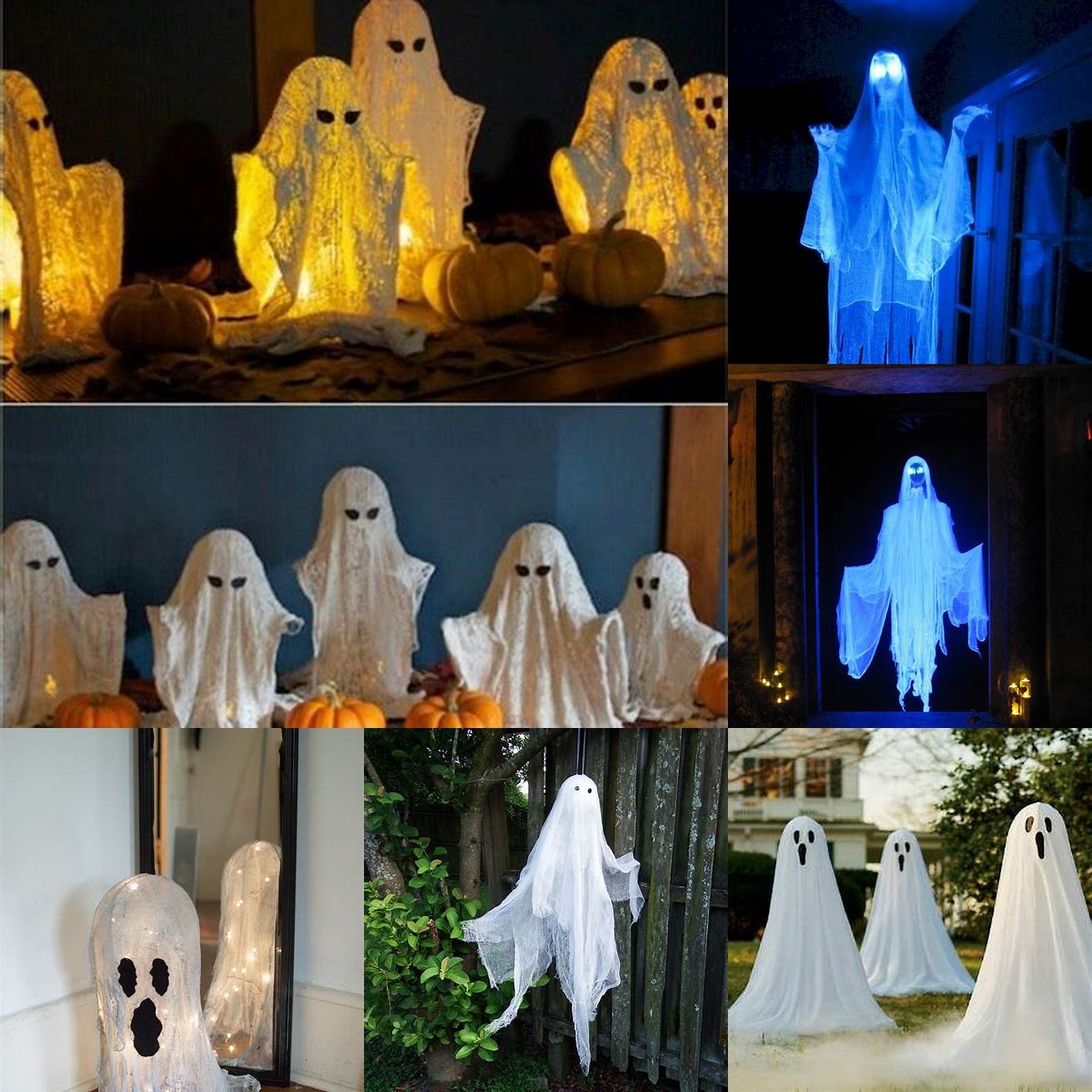 Glowing ghosts