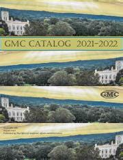 Gmc Course Catalog