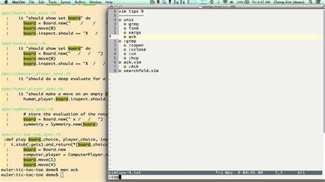 Go to back directory browsing after opening file in vim