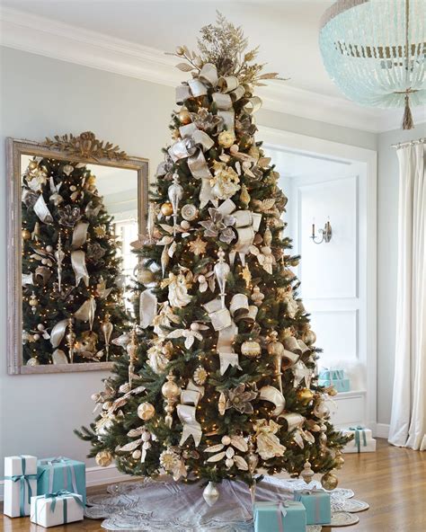 Gold Decor Christmas Tree Trendy