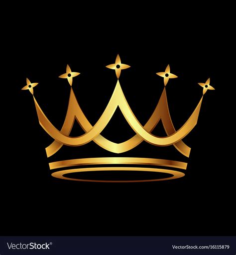 Gold Crown Vector