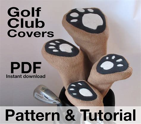 Golf Head Cover Template