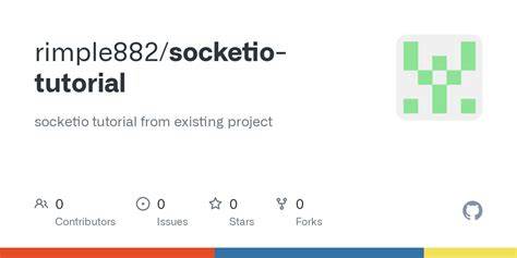 Good beginners tutorial to socketio closed