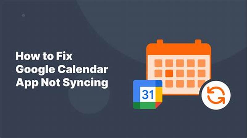 Google Calendar App Not Syncing With Computer
