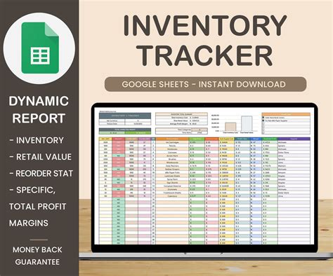 Google Docs Inventory Template