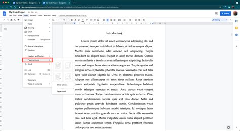 Google Docs Template For Writing A Book