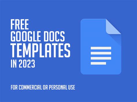 Google Docs Templates Free