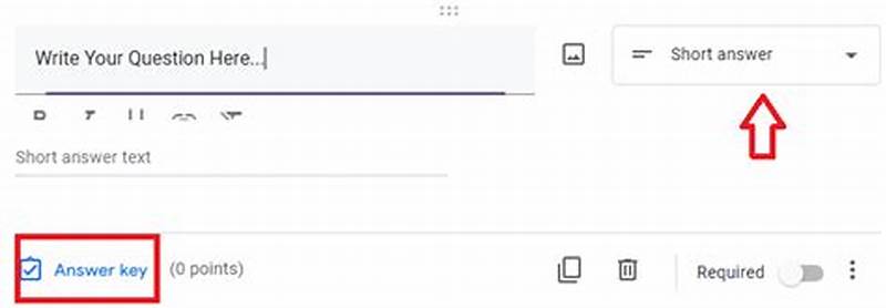 Google Form Answer Key