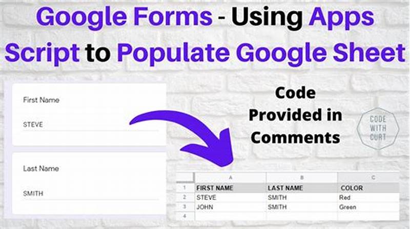 Google Form Script Examples