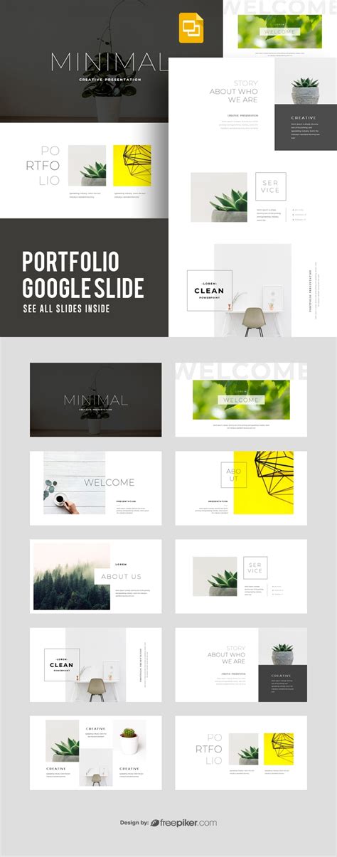 Google Portfolio Template