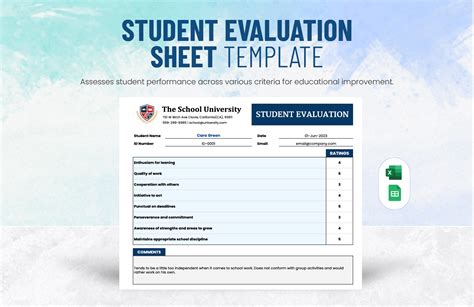 Google Sheets Rating Template
