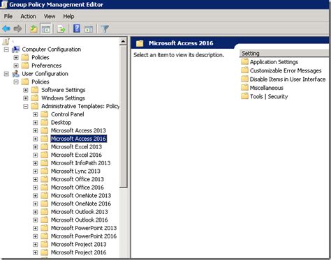 Gpupdate User Policy Fails Office 2016 Admin Templates
