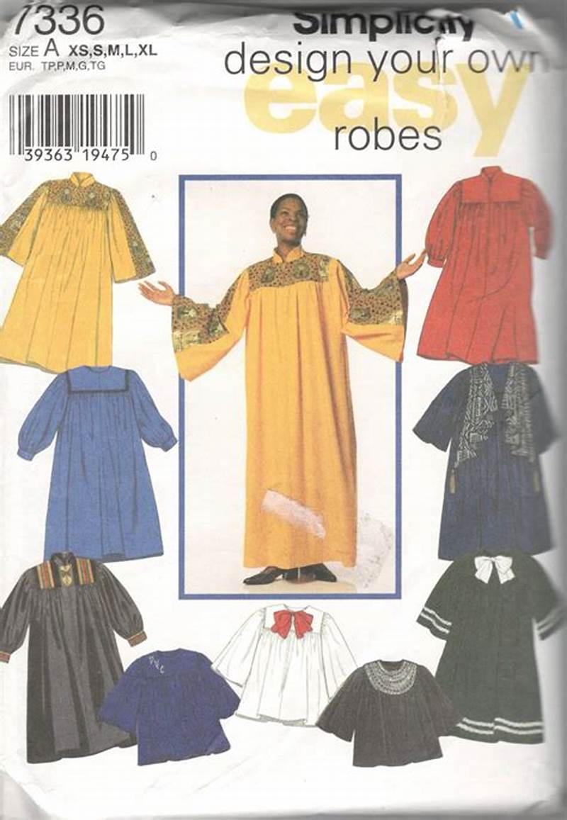 Graduation Gown Pattern