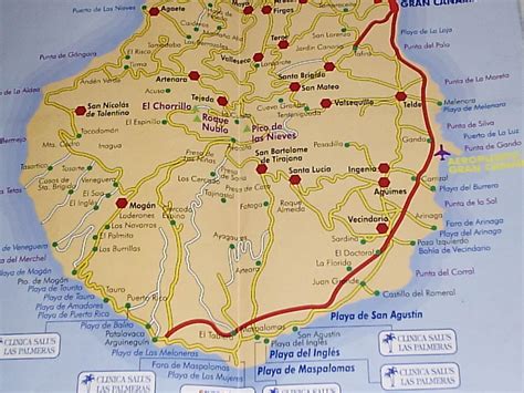 Canaria Island Map