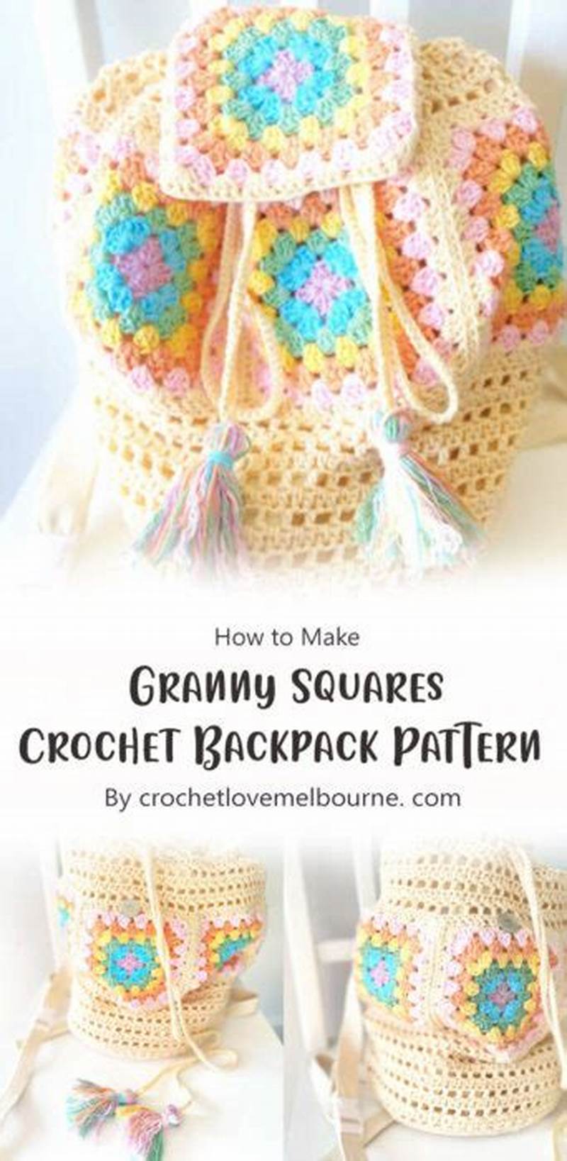 Granny Square Backpack Pattern