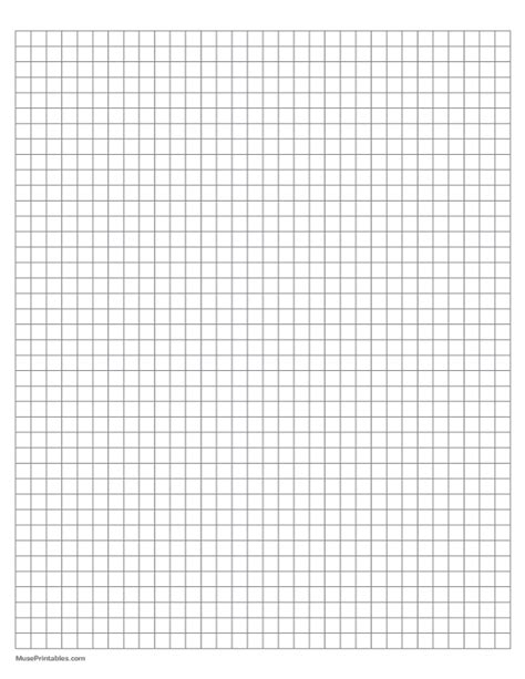 Graph Paper Printable 1 4 Inch