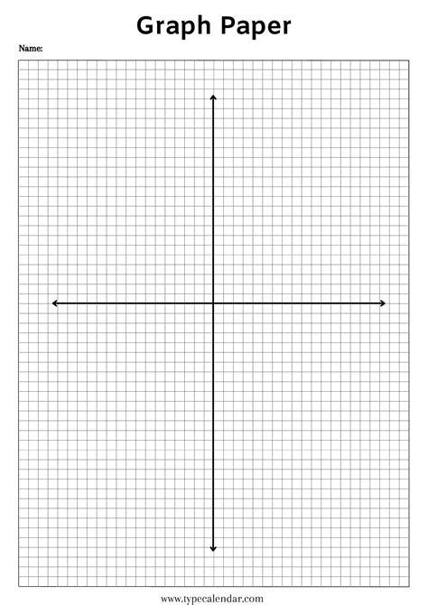 Graph Paper Printable 8.5 X 11