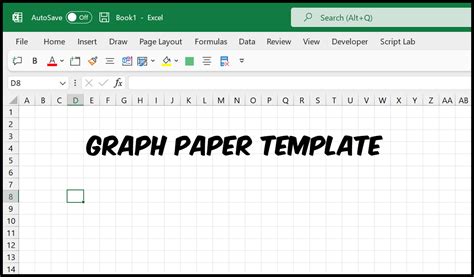 Graph Paper Template For Excel