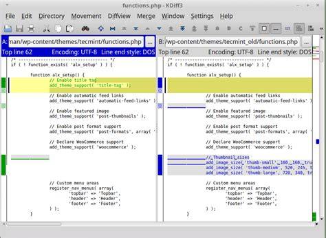 Graphical DIFF programs for linux closed