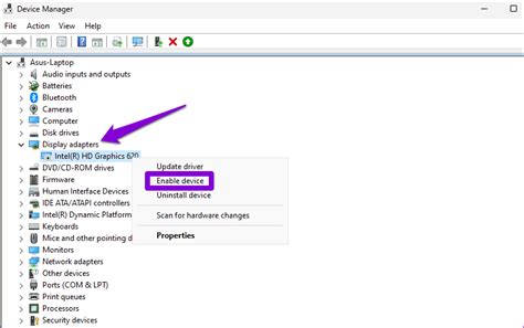 2. Manually Re-Enable the Device