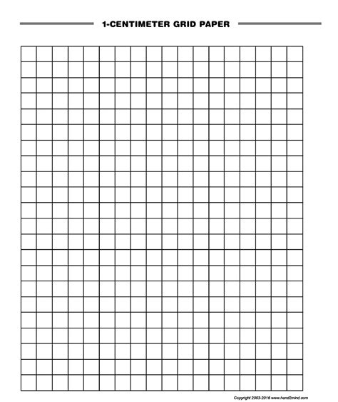 Graphing Paper Template