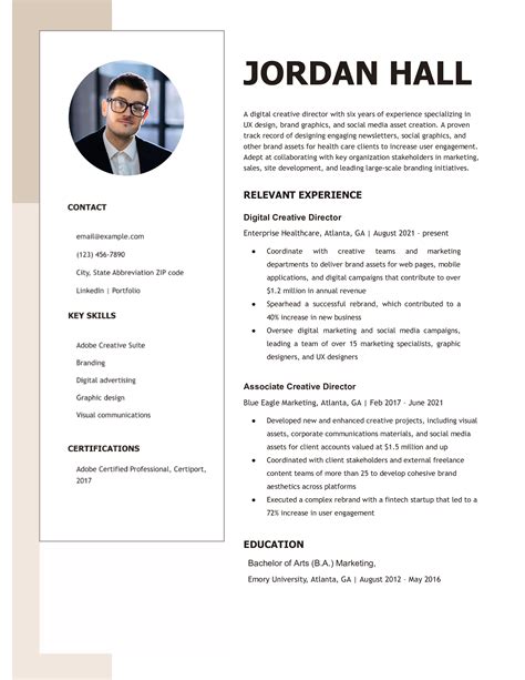 Great Looking Resume Templates