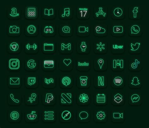 Green Icon Packs Android
