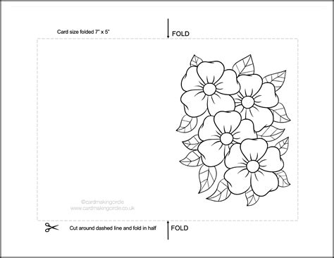 Greeting Card Template Printable