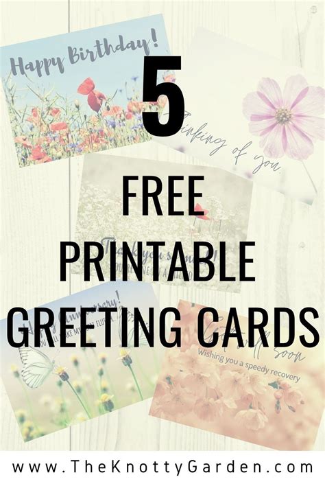 Greeting Cards Printable