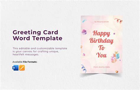 Greeting Cards Templates For Microsoft Word