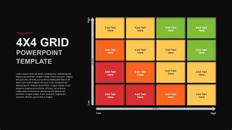 Grid Template Powerpoint