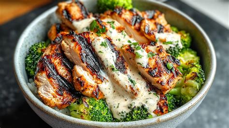 Grilled Chicken and Broccoli