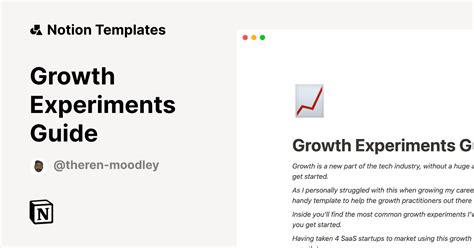 Growth Experiments Template