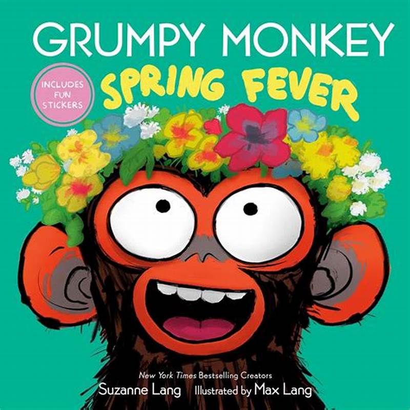 Grumpy Monkey Spring Fever Coloring Page