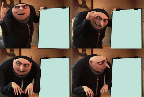 Grus Plan Meme Template