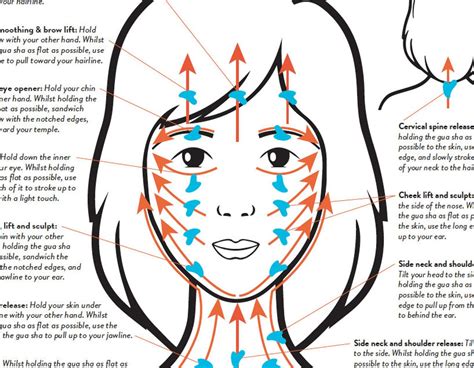 Gua Sha Facial Chart