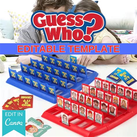 Guess Who Game Template