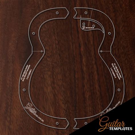 Guitar Body Templates