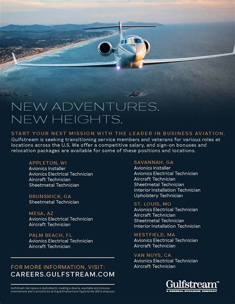 Gulfstream Career Opportunities