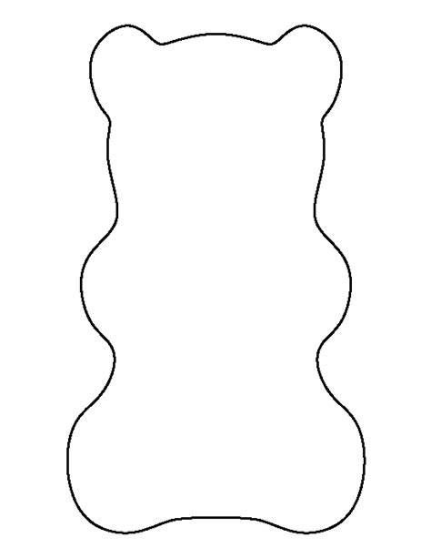 Gummy Bear Template