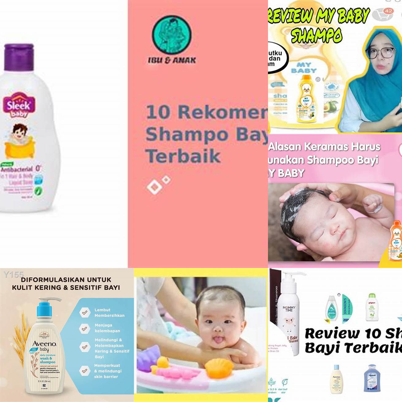 Gunakan shampo bayi yang lembut
