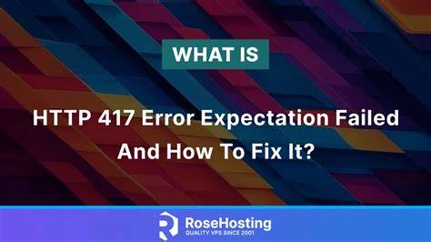 HTTP POST Returns Error 417 Expectation Failed