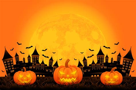 Halloween Background Template