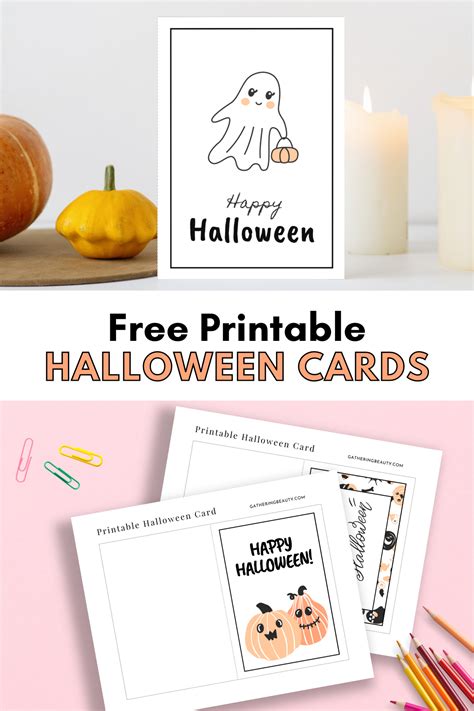 Halloween Card Printable
