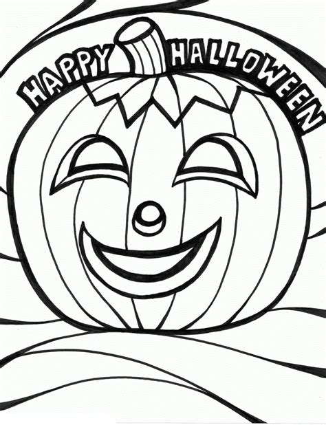 Halloween Coloring Pages Printable Free