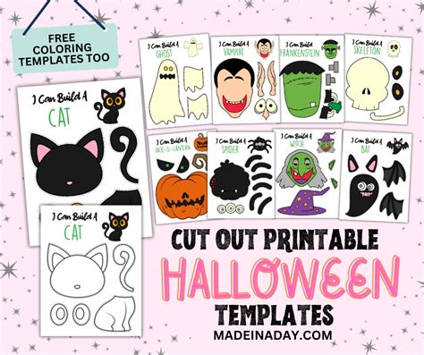 Halloween Templates Cut Out