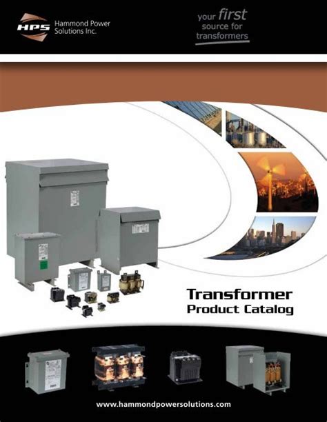 Hammond Power Solutions Transformer Catalog