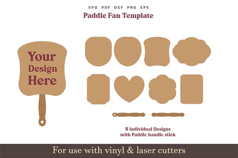 Hand Held Fan Template