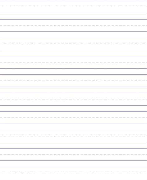 Handwriting Paper Printable Free