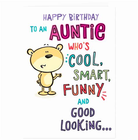 Happy Birthday Aunt Card Printable